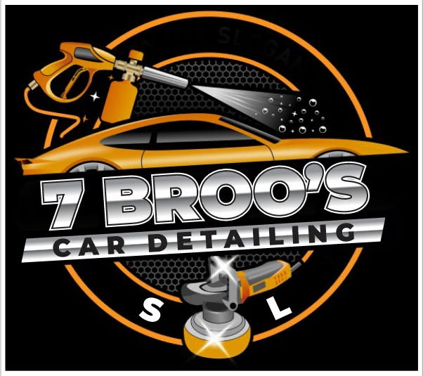 7 Broo's Car Detailing Logo